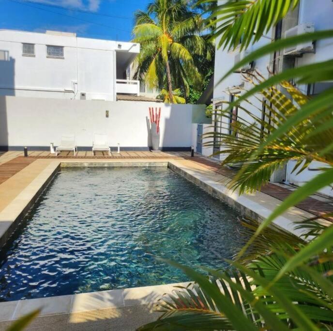 Charmant T4 Avec Vue Piscine Grand-Baie Exterior photo